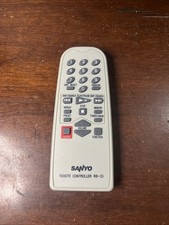 Genuine Sanyo Remote Control RB-C5 Missing Battery Cover