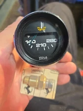 FERRARI 308 PARTS  GTS CENTER CONSOLE INSTRUMENTS OIL TEMP GAUGE Veglia Borletti