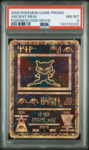 2000 POKEMON GAME MOVIE POKEMON 2000 MOVIE ANCIENT MEW PSA 8