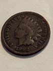 1882 Indian Head Cent Penny Coin Good Shape