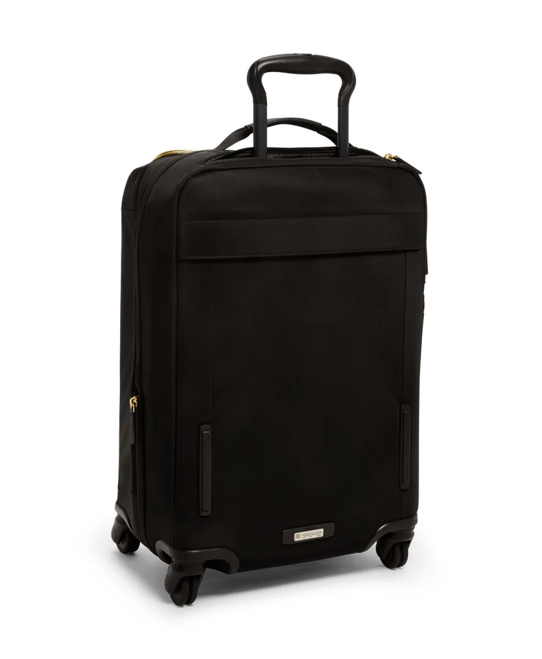 New* TUMI Voyageur Leger International Expandable Carry-On - Black/Gold - Image 4 of 4