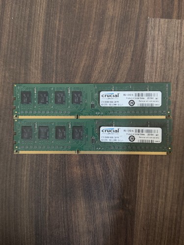 Crucial CT51264BA160BJ (PC3-12800 (DDR3-1600), DDR3 SDRAM, DIMM) RAM Modul 8GB