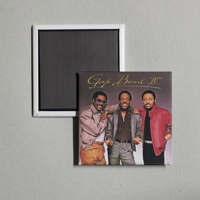 The Gap Band - The Gap Band IV Album Cover Locker Fridge Magnet