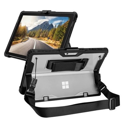 MOSISO Case Compatible with Surface Pro 7 Plus/Pro 7/6/5/4/LTE, Heavy Black