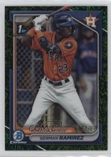 2024 Bowman Chrome Prospects Green Grass Refractor 57/99 German Ramirez 0y2q