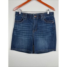Judy Blue Indigo Stretch Denim Shorts. Womens Size XL. 5.5 inch inseam. Comfy 