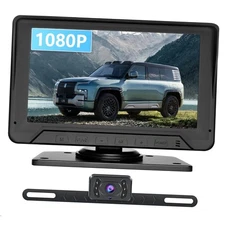7inch Monitor with IP69 Waterproof Night Vision Backup Camera Easy to 