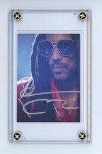 Lenny Kravitz Autographed Trading Card Sized Signed Cut ACOA