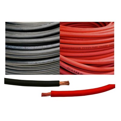 Versatile 6 Gauge Welding Cable - 10ft Dual Color Copper Wire for DIY Projects