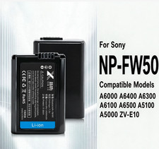 Replacement Battery Charger Kit for Sony NP-FW50 A7S II A7 A7R A7S 1500 mAh