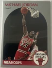 1990-91 NBA Hoops Michael Jordan #65 Chicago Bulls Basketball Card