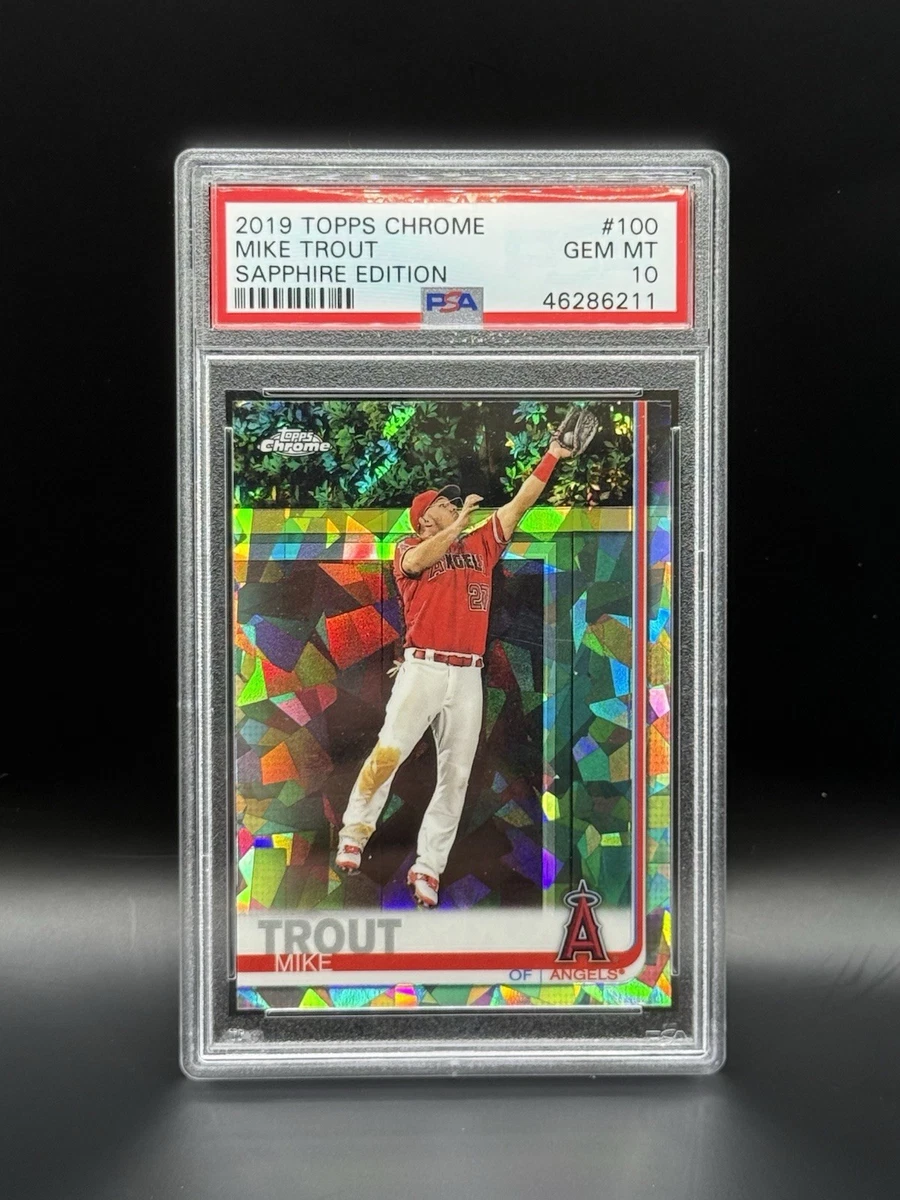 2012 Topps Chrome Mike Trout 10枚限定直筆サイン Mike Trout 10 Graded Baseball Sports Trading Cards & Accessories