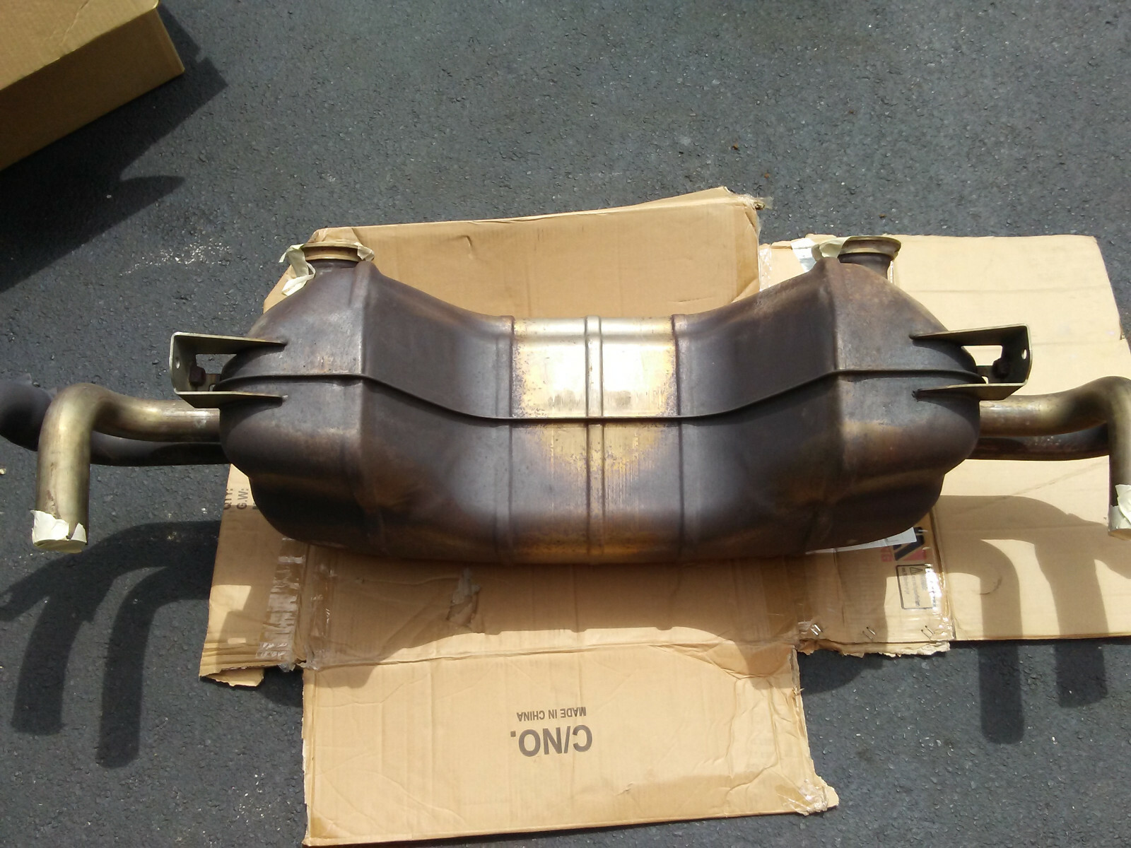 Lamborghini Gallardo LP560-4 OEM Factory Muffler Exhaust