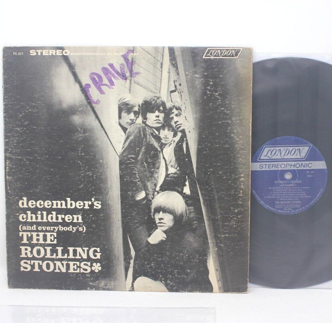 The Rolling Stones 1965 December's Children London records PS 451