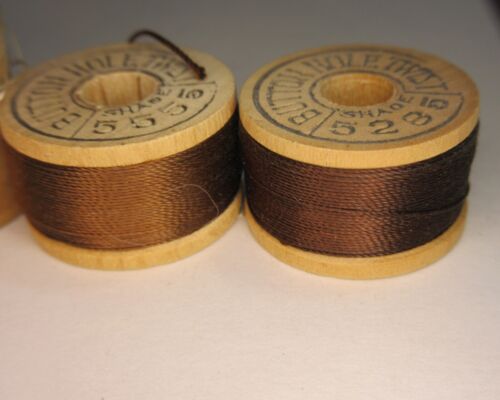 Vintage Silk Sewing Thread Wooden Spool Belding Corticelli - Picture 3 of 7