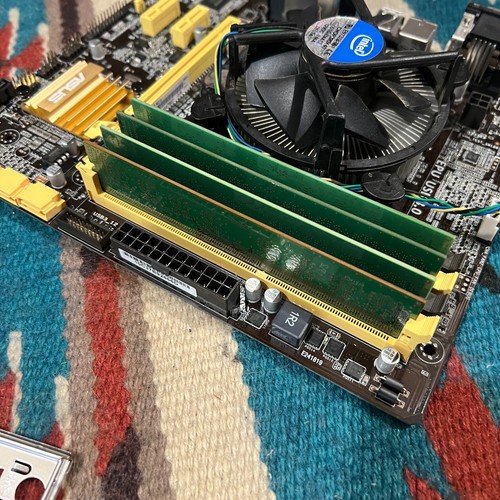 ASUS B85M-G R2.0 mATX Motherboard Combo •i5-4570S •16GB RAM •Radeon R9m •TESTED! - Picture 7 of 13