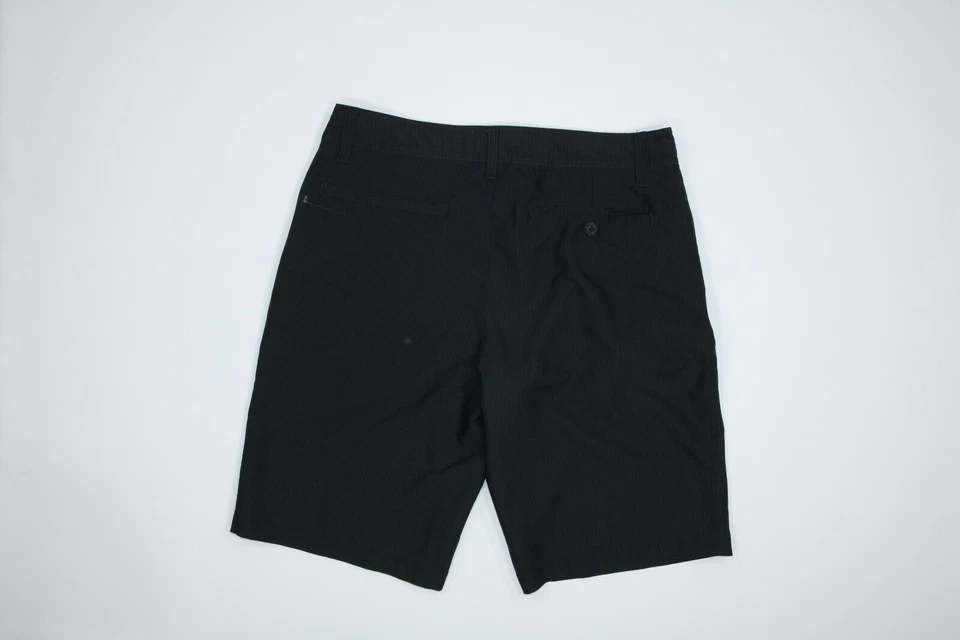 Mens Hang Ten Gray Stripe Board Shorts 32W EUC - Image 2 of 4