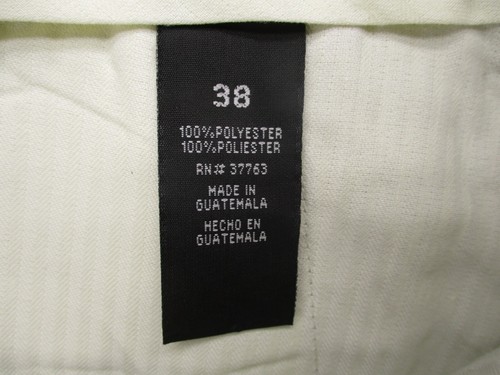 Grand Slam Pleated Chino Shorts Men's 38 Beige 100% Polyester - Picture 3 of 12