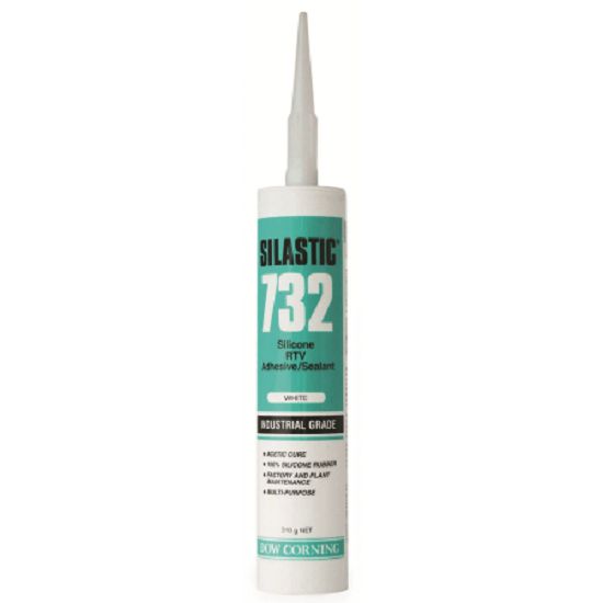 Dow Corning 732rtv Silastic Adhesive/sealant 310gm Multipurpose White