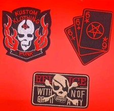 Reaper Iron On Patch Set Of 3