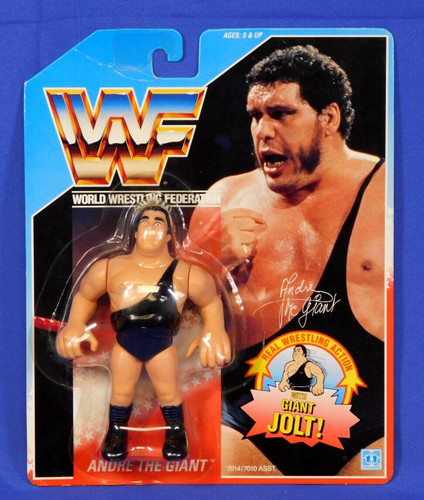 WWF HASBRO ANDRE THE GIANT SERIES 1 MOC 1990 WWE...