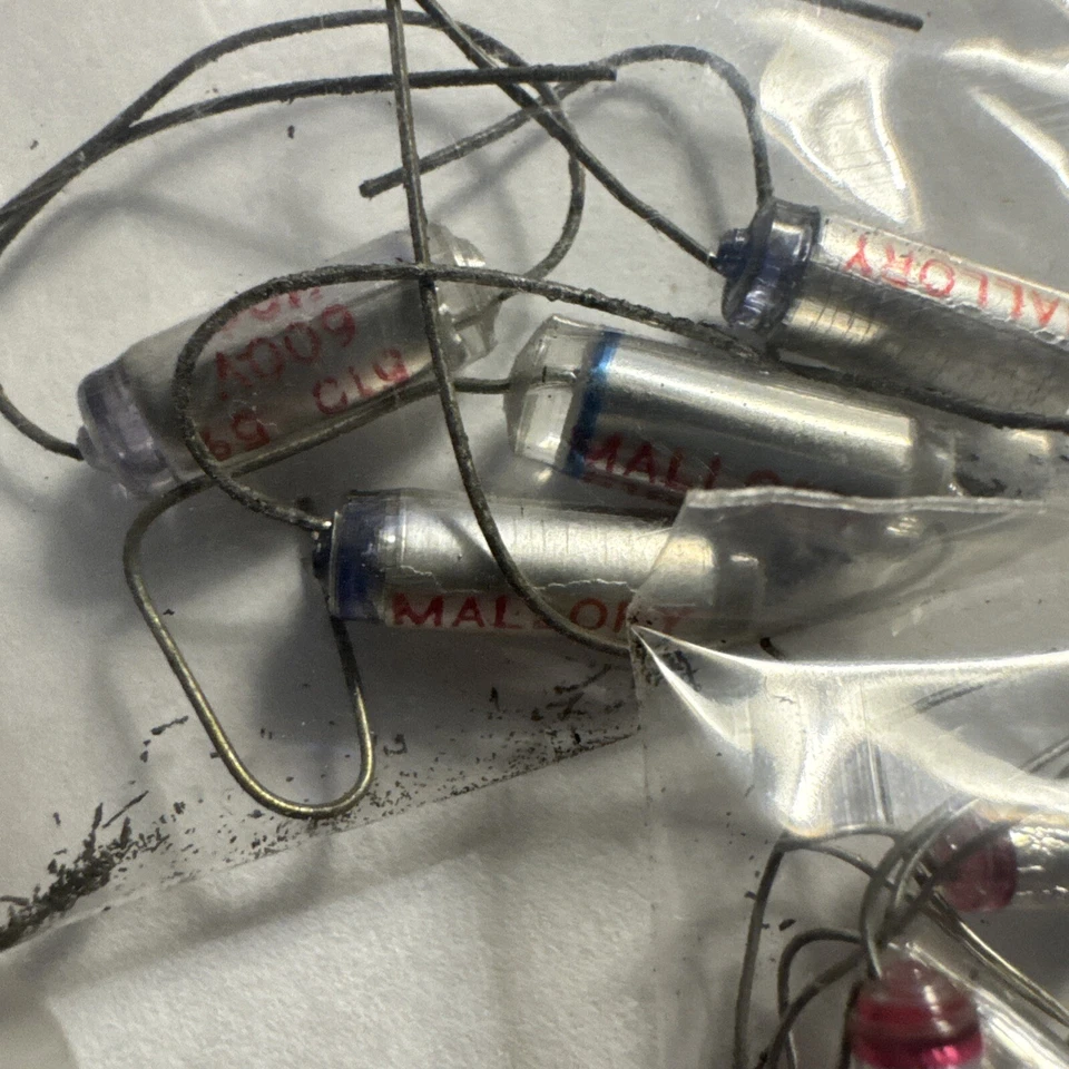 Gran Grupo Lote Película Poliestireno Vintage Antiguo RADIO Audio Condensador Envío Gratis Foto 4 de 4