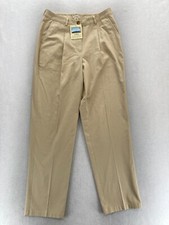 L.L. Bean Wrinkle Resistant Cotton Chino Women's 6 Tall Relaxed Taper Beige NWT