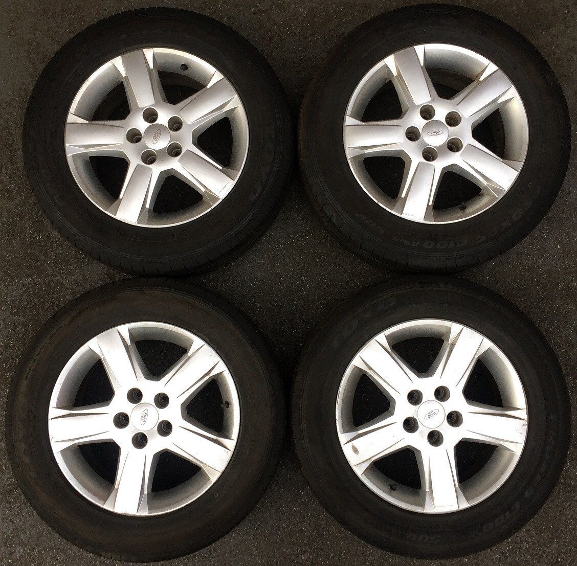 Ford Ghia Eb Rims 4x set Ford Territory SX SY SZ alloy WHEELS rims 17 inch TS TX GHIA 235 ...