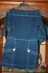 louis vuitton denim dress