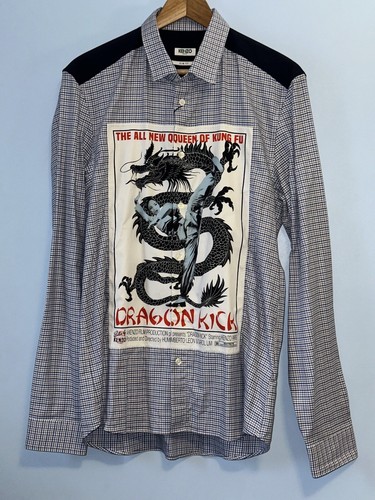 KENZO “DRAGON QUEEN KUNG FU”SHIRT SIZE “41”(L) - Picture 5 of 11