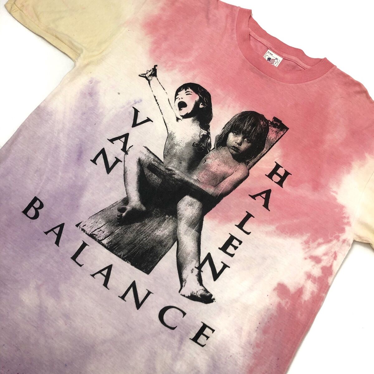 Rare Vintage Van Halen 1995 Balance World Tour T-Shirt Mens Rare Vintage Van Halen 1995 Balance World Tour T-Shirt Mens