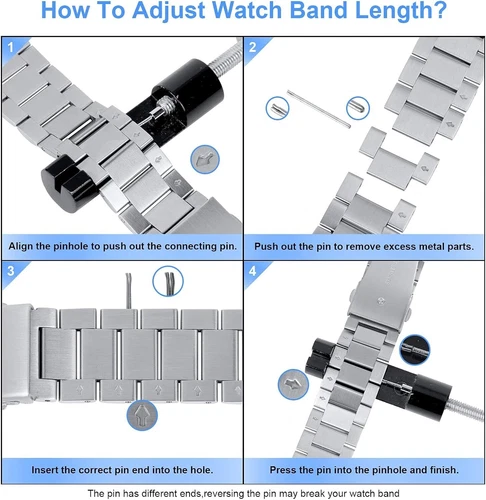 Armor Stainless Steel Strap For Samsung Galaxy Watch 7 Ultra 47mm Band Bracelet - Picture 46 of 47