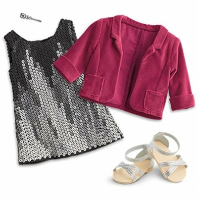 s-l400.jpg American Girl Tenney’s sparkling sequin performance outfit main image 0
