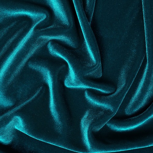 Stretch Velvet Polyester Spandex Heavyweight 60/61 Inch Fabric By The Yard - Picture 68 of 99