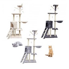 Scratching post 140 cm high cat tree cat climbing tree climbing tower cat cave XXL