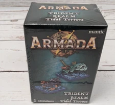 Trident Realm Tidal Terrors  Armada Mantic Games Sea Monsters Fantasy Minis NIS