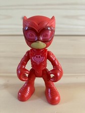 Owlette PJ Masks Mask 2.75" Posable Action Figure Red Owlette