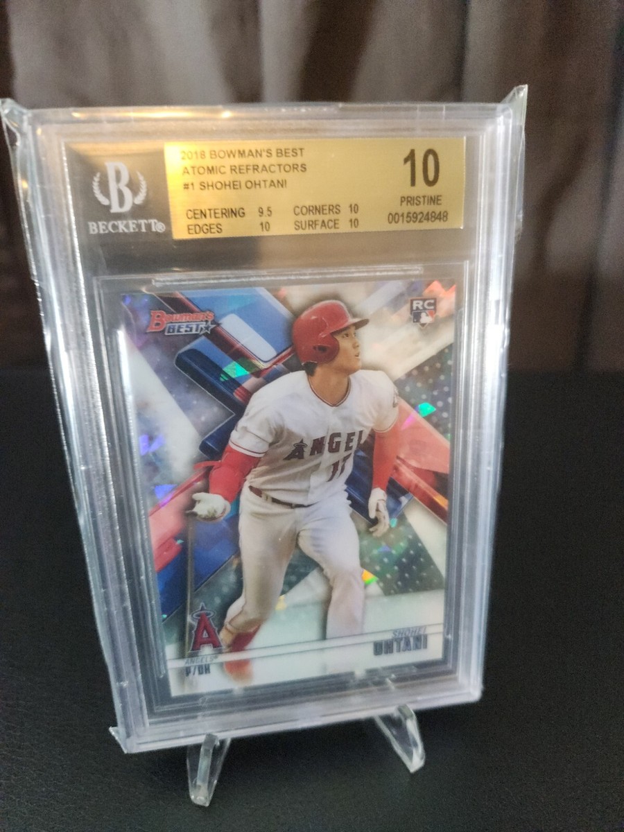 大谷翔平 2018 Bowman's Best Atomic Refractor 大谷翔平 2018 Bowman's Best Atomic Refractor