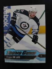 2016-17 Upper Deck Hockey Card Chase De Leo Young Gun #485
