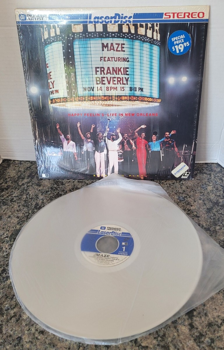 Maze Featuring Frankie Beverly Laserdisc Happy Feelin's Live