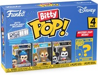 Disney Sorcerer Mickey Dale Princess Minnie 4Er Pack - Bitty Pop! Funko