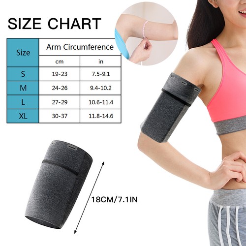 Arm Band Gym Holder Arm Running Band for Running Q6H7 - 第 3/8 張圖片