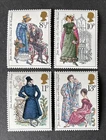 GB 1975 MNH BIRTH BICENTENARY OF JANE AUSTEN SET