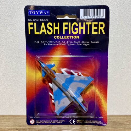 Toyway Flash Fighter Collection EF2000 Typhoon Euro Fighter Vintage Collectible
