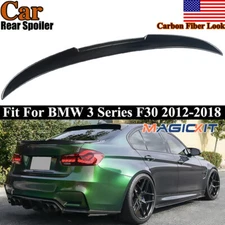 Carbon Style For BMW F80 M3 2015-2020 F30 2012-2018 Rear Trunk Spoiler Wing Lip