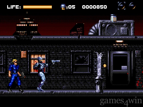 Robocop vs The Terminator PAL Sega Megadrive Complete