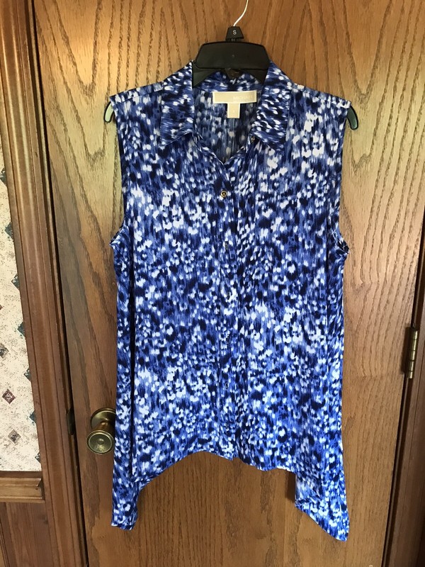 Michael Kors Shark Bite Top - NWT - Size S