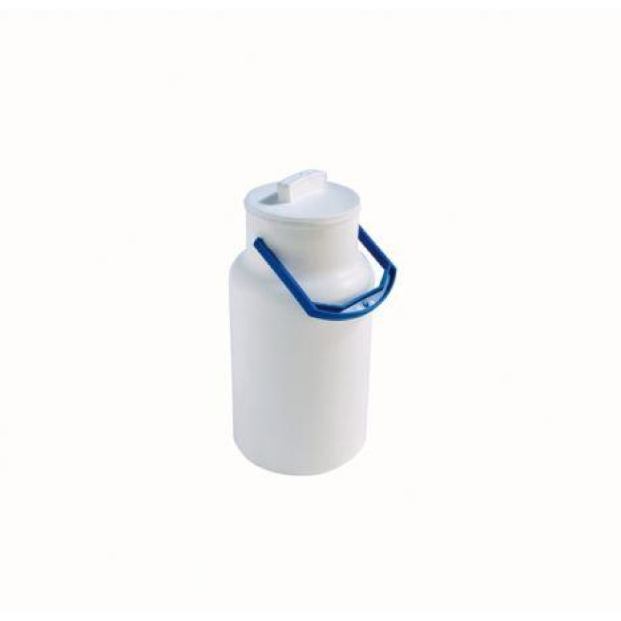 Bekaform Milchkanne Kunststoff weiß Kanne mit Griff Transportkanne 2 & 2,5 Liter