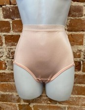 Breezies Blush Pink Nylon Microfiber Brief Panties New