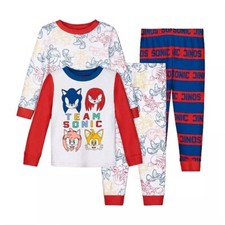 Sonic The Hedgehog Team Sonic Toddler Boy's Gaming Character Pajama Set